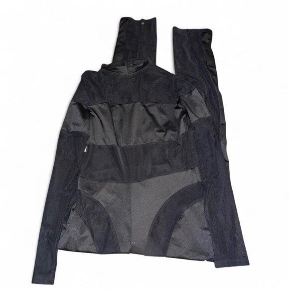 black semi mesh bodysuit - Picture 1 of 3